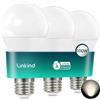 Linkind Lampadina LED ultra efficiente E27 1521 lm, 7,2 W = 100 W, Bianco neutro 4000 K, Classe di efficienza energetica A, Non dimmerabile, Lampadina a risparmio energetico A60 E27, Pacco da 3