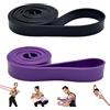 TONZACK Bande Fitness TONZACK Bande di Resistenza con 2 Livelli Band di Allenamento per Allenamento della Forza per Fitness, Costruzione Muscolare, Yoga, Pilates Nero/25-65Libbre Viola/35-85Libbre