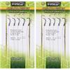 PRO FILSTAR Set di 10 Ami da Pesca con Filo Trecciato e Stopper - Amo N6 e Corda Intrecciata 10cm - Method Feeder - Hair Rig - Boiles Carpfishing - Pesca Accessori Carpa - Attrezzatura da Pesca Carpa