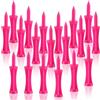 CBMZHF Set da tè da golf, 50 pezzi, rosa, lunghezza 59 mm, diametro testa 12 mm, plastica
