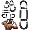 BAISHUWU Attrezzo Fitness Portatile a Molla, Allenatore Regolabile per Braccia, Attrezzo per Esercizi a Forma di U, Attrezzo per Allenamento Del Torace, Arm Trainer, Twister Armtrainer, per il Fitness a Casa
