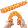 Fitense Flex Therapy Bar - Flexbar per Terapia del Gomito del Tennista, Barra di Resistenza per Gomito del Golfista, Tendiniti, Dolori a Polso e Avambraccio, Arancione 20 LBS
