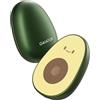 Gaiatop Scaldamani Gaiatop Ricaricabili (confezione da 2), magnetici, 3 configurazioni, Riscaldamento rapido, Forma di Avocado, Riscaldatori Elettrici Portatili da Tasca, Riutilizzabili