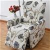 PEIHUODAN 4 Pezzi Copripoltrona Relax Reclinabile Universale, Fiori Geometrici Fodere Copripoltrona Reclinabile 1 Posto Elasticizzato Lavabile Rimovibile, Copertura per Poltrona Reclinabile (Style 5)
