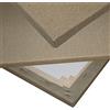 Niik Tele Tela Pittorica in Cotone Grezzo 70 x 100 x 1,7 cm con Graffe Posteriori da Dipingere per Pittori Pittura Telaio Telato alla Francese