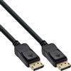 InLine 20736 Cavo DisplayPort Maschio a DisplayPort Maschio, 7.5 m, 4K2K, Pin Dorati, Nero