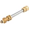 SGerste Adattatore per idropulitrice Bosch/Black & Decker/Titan, attacco rapido da 1/4 a cannone a schiuma e bacchetta spray, accoppiatore lancia estensione con raccordi in ottone (Bosch (non AQT))