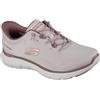 Skechers Donna Flex Appeal 5.0 Easy Breezy Slip-In ALLENATRICE, White Mesh/Tpu/Multi Trim, 39 EU