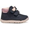 Geox B Macchia Girl, First Walker Shoe Bimba 0-24, Navy Lt Rose, 23 EU