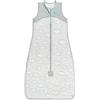 Love To Dream Organic Lite sacco nanna, 6-18 mesi - Grigio | Maniche corte, coperta indossabile leggera | 0,2 Tog per primavera ed estate (24-27°C) | Pile di cotone e doppia cerniera