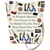 FEELMEM M Mia Music Inspired Piccola borsa secchiello commedia regalo musicale M Mia Fan Gift Musical Lover Merchandise, 15.68, 1