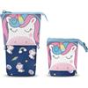 Oh My Pop! Oh My Pop Sweety-Astuccio Cute, Blu Scuro, 12 x 17 cm