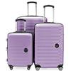Hauptstadtkoffer Mitte - Set di 3 Valigie - Valigia Bagaglio a Mano 55 cm, Valigia Media 68 cm + Valigia Grande da Viaggio 77 cm, Guscio Rigido ABS, TSA, Lilla