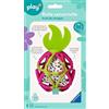 Ravensburger Play+ - Palla sensoriale in silicone Dragon Fruit a partire dai 6 mesi - Palla per attività fisica e sonaglio da dentizione per bambini - Giocattolo multisensoriale