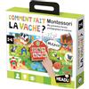 Headu- Animali Gioco educativo per Bambini, Multicolore, FR57700