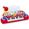 Bontempi | MiniKeyFun: Tastiera Giocattolo a 24 Tasti con Microfono e Leggio per Piccoli Musicisti