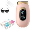 Generico LumisiIk Lumina Luce Pulsata-Lumina Epilatore LumisiIk Pro 2.0, LumisiIk Epilatore Luce Pulsata 2 in 1 Epilatore Laser Per Donna (Rosa)