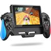 HELLCOOL Controller Switch Pro con Impugnatura,Joystick per Switch con Grandi Maniglie/Turbo/6 Assi/Controllo Preciso del Movimento del Joystick Plug and Play,Switch Controller per Switch/OLED