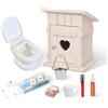 Set Da Bagno In Miniatura 8 Pezzi Per Casa Delle Bambole, Accessori Realistici Fai Da Te