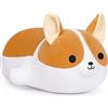 Yeqivo Peluche Corgi morbida e cuscino Shiba Inu Akita Regali (80CM,Corgi)