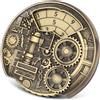 Keller & Weber Dungeon Ingranaggio Roulette Dadi Spinner, 7-in-1 Metallico Spinner Dadi D&D, Ruota Fidget Spinner, Regali di DND con Scatola Regalo Logo Drago, Giochi di Ruolo, Accessori per Giochi da Tavolo, Bronzo