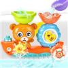 Omnikryp Giochi Bagnetto, Giocattoli da Bagnetto per Bambini, Giochi 1 2 3 4 Anni, Ventosa Giocattoli Bambini in Silicone, Doccia per Vasca da Bagno