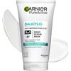 Garnier PureActive Salicylic Argilla Anti-Brufoli 3in1 Detergente Scrub Maschera Viso con Niacinamide Daily Deep Pore Wash contro Imperfezioni e Lucentezza