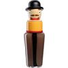 LEONARDO HOME BUONI AMICI Vaso Luigi - 1 pezzo - Mix & Match - Fatto a mano - Elegante oggetto artistico - Decorazione da tavolo - Stile italiano - Altezza 31 cm - 026355