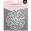 Vaessen Creative Embossing 3D Pallina di Natale 15 x 15 cm-Cartelle per Goffratura e Accessori-per Fai da Te, DIY, Biglietti, Artigianato, Scrapbooking e Journaling