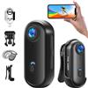 Baobylon Action Cam Con 64G, 1080P Sport Camera, Bodycam Polizia Professionale, Fotocamera Sott'acqua 30M Videocamera, Mini Telecamera Dash Cam Videocamera, Fotocamera per Conferenze Viaggio