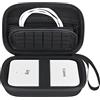 Elonbo Custodia per Canon Ivy Mini/Canon Ivy 2 Mini Stampante Fotografica, Canon IVY CLIQ CLIQ+ CLIQ 2 CLIQ + 2 Stampante Fotografica Istantanea Bluetooth Portatile, Nero+Nero
