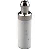 Ratioparts - Filtro del Carburante con Testa di aspirazione, Diametro 6,3 mm, in Metallo Porex, Colore: Bianco