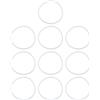 LT Easiyl 10 Pezzi Guarnizioni in Gomma da Compatible con Magic Bullet I Frullatori MB-1001