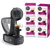 NESCAFÉ DOLCE GUSTO De'Longhi Infinissima Macchina per Caffè e Altre bevande in capsula, Manuale, Nero + Kit Degustazione caffè Espresso 80 Capsule