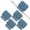 FINTIE 4 Pezzi Portapenne Autoadesivo Compatibile con Apple Pencil Pro, Apple Pencil (USB-C) & 2a/1a Gen e Penna Stilo - Elastico Pen Holder per Tablet, Notebooks, Calendario, Blu fos