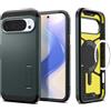 Spigen Cover Tough Armor (AI) MagFit Compatibile con Google Pixel 10 Pro XL, Supporto MagSafe e Pixelsnap - Abisso Verde