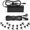 shefor Caricatore 100W Universale Portatile 19 V 19,5 V 20 V Alimentazione Adattatore di Alimentazione Computer Compatibile con HP Stream ASUS Lenovo DELL Acer Toshiba Sony Samsung Con 15 adattatori