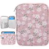 Dadanism 9-11 Custodia Protettiva Borsa Tablet Per iPad (A16) 11, iPad Air 11 M4/M3, iPad Pro 11 M5/M4, iPad 10a Gen/Air 5 10,9, iPad 9/8/7a Gen 10,2, Galaxy Tab A11+ 11, Tab M11 11,Fiori Rosa