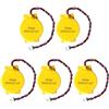 ViCep 5-Pack CR2032 Batteria CMOS 3V Scheda Madre Batteria BIOS con 2 fili e connettore MOLEX Batteria di ricambio per computer