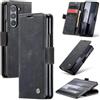 Phernykas Cover per Z Fold 6 Libro Pelle Portafoglio, [Porta Carte] [Magnetica] Premium PU Flip Wallet Custodia Cellulare Protection per Samsung Fold 6 Leather Case, Nero