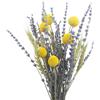 CEWUDA Spighe di Grano Essiccata Fiori Secchi Decorativi per Vaso Naturali Fiori di Lavanda Composizione Fiori Secchi Bouquet per Matrimoni Camino Casa Cucina Chiesa Tavolo Feste Decorazione