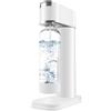 kisidus Gasatori d'acqua Macchina per la soda e l'acqua frizzante con Bottiglia PET da 1 Litro per Gasificazione Domestica senza BPA - Bianco