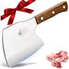 Plys Mannaia da Cucina Lama 15 cm Coltelli Macellaio Professionali Coltelli da Carne