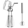EHDWXVZM 2 fruste, Frusta a Mano, sbattitore rotativo, sbattitore semiautomatico, Frusta da Cucina