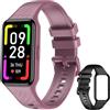 Blackview Smartwatch Uomo Donna,Orologio Fitness Cardiofrequenzimetro 110+ Sportive/SpO2/Sonno/Contapassi, Notifiche Smart Watch Activity Tracker per iOS Android(2 Cinturini)