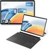 FUNYET Portatile 2 in 1, Win 11 PC Laptop de 14", Procesador N100 16GB RAM 512GB SSD Laptop Notebook, Teclado Bluetooth con Retroilluminazione e Dischiusura di Rotelle Dactilares