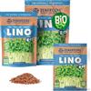 ZenGreens® - Semi di lino biologico - Scegli tra 10g, 200g e 500g - Germogli di lino - Germinazione superiore al 97% - Microgreens