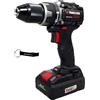 HEADNMORE PABSP 20 - Trapano avvitatore a batteria da 20 V, con batteria intelligente da 4 Ah e portachiavi