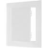 PATIKIL Pannello di Accesso 6x6 (145x145mm), Porte Accesso Idrauliche Abs, Pannello di Accesso in Plastica Porta per Cavi Elettrici Idraulici Cartongesso, Cablaggio, Bianchi