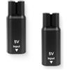 Yowfond 2pcs 5 V USB C Charger Adapter charging Converter for Single Blade Shaver QP2724 QP2834 QP1924 MG7910 MG5910 MG9510 Series, Type C Converter Charger Adapter